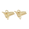 Rack Plating Brass Pendants KK-E275-10G-1