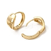 Brass Micro Pave Cubic Zirconia Hoop Earring EJEW-L271-25KCG-2