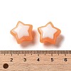 Imitation Jelly Transparent Acrylic Beads SACR-R741-03D-3