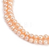 Natural Cultured Freshwater Pearl Beads Strands PEAR-P064-19E-08C-4