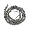 Natural Grey Moonstone Beads Strands G-A245-A05-01-2