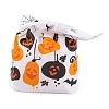 100Pcs Rabbit Shaped Halloween Candy Plastic Bags ABAG-U001-02R-1