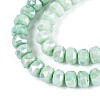 Anti-Tarnish Electroplate Glass Beads Strands GLAA-T025-6mm-11C-4
