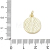 Brass & Natural White Shell Pendants KK-CBA56EF-16G-01-3