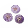 Natural AmethystCabochons G-P491-08E-1