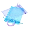Organza Bags Jewellery Storage Pouches Wedding Favour Party Mesh Drawstring Gift OP-FS0001-04A-3