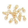 Electroplated Alloy Charms PALLOY-G267-18G-1