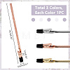   3Pcs 3 Colors Iron Bracelet Helpers TOOL-PH0001-74-2