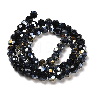 Opaque Glass Beads Stands LS-EGLA-A035-P8mm-B18-1