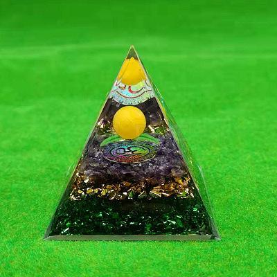 Orgonite Pyramid Resin Energy Generators PW-WGF1BDE-01-1