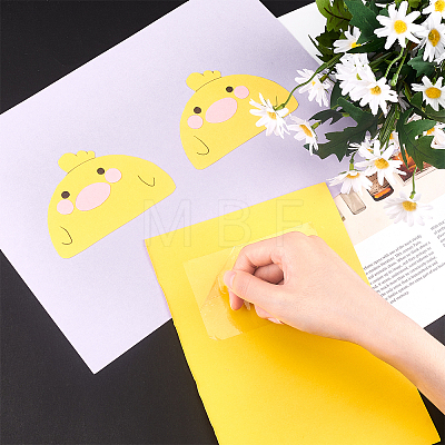 A4 PET Self Adhesive Laser Sticker AJEW-WH0152-53A-1
