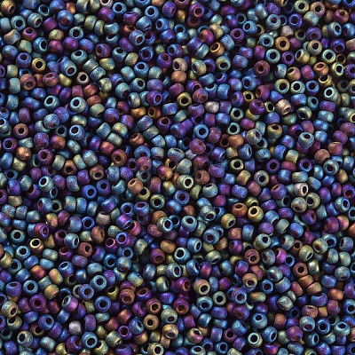 12/0 Grade A Round Glass Seed Beads SEED-Q010-M557-1