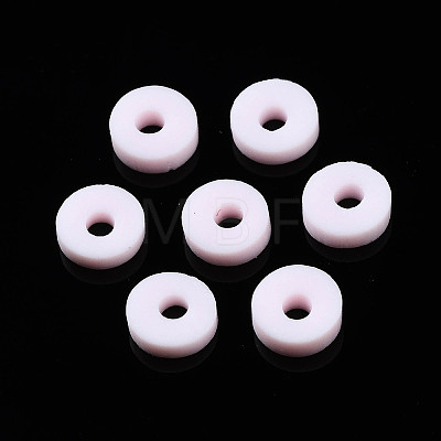 Eco-Friendly Handmade Polymer Clay Beads CLAY-R067-4.0mm-B27-1