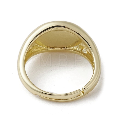 Brass Adjustable Open Rings RJEW-K257-87F-G-1