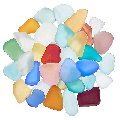 500G Marine Glass Rock for Vase Filler AJEW-PH0008-86-1