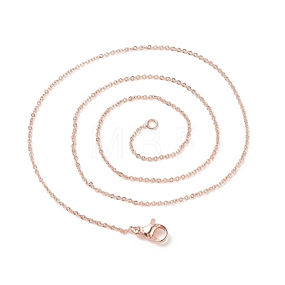 Brass Chain Necklaces MAK-L009-03RG-1