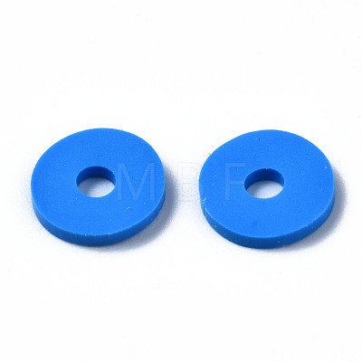 Handmade Polymer Clay Beads CLAY-R067-8.0mm-B33-1