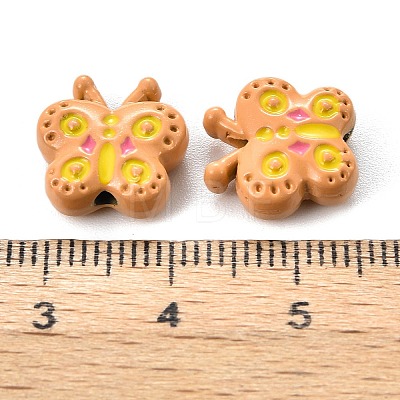 Alloy Enamel Beads ENAM-CJC0027-01B-1