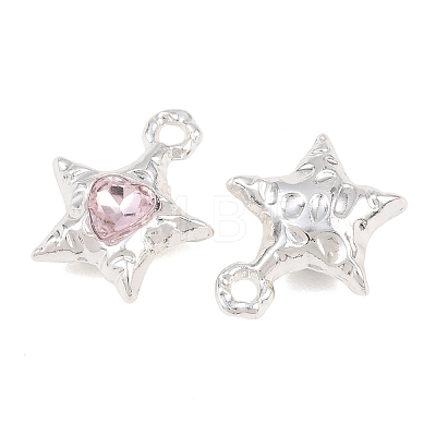 Y2K Style Alloy & Glass Pendants GL-CBA1FD3-01S-01-1