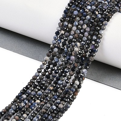 Natural Sapphire Beads Strands G-P553-G07-02-1