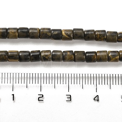 Natural Bamboo Leaf Stone Beads Strands G-F765-F05-01-1