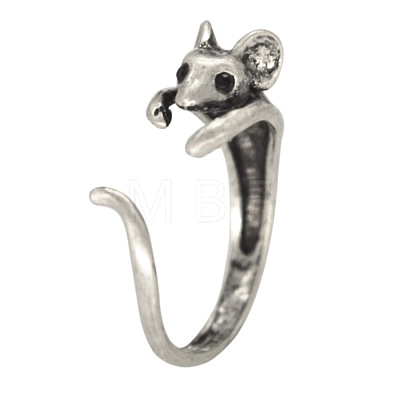 Mouse Alloy Cuff Rings WGAF3DE-01-1