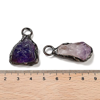 Natural Amethyst Big Pendants G-A221-07-1