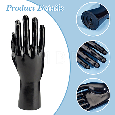 Plastic Man Mannequin Hand Display ODIS-WH0329-51B-1