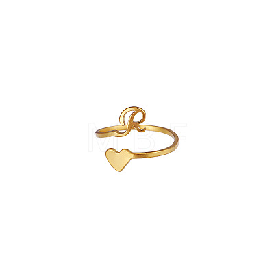 304 Stainless Steel Cuff Open Rings WGB82CC-01-1
