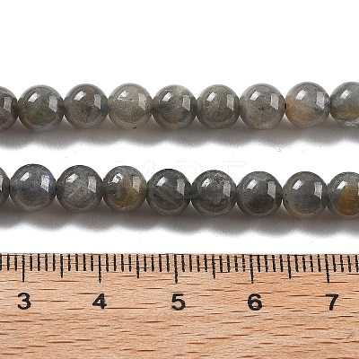 Natural Labradorite Beads Strands X-G-S333-6mm-035-01-1