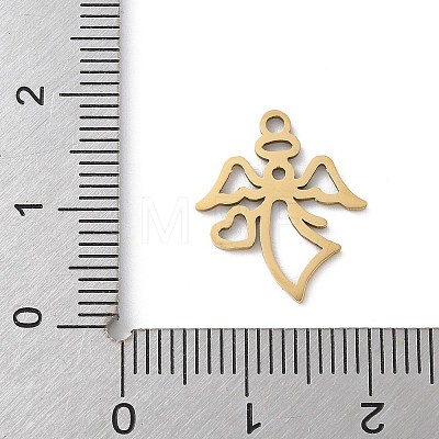 201 Stainless Steel Pendants STAS-S157-01E-G-1