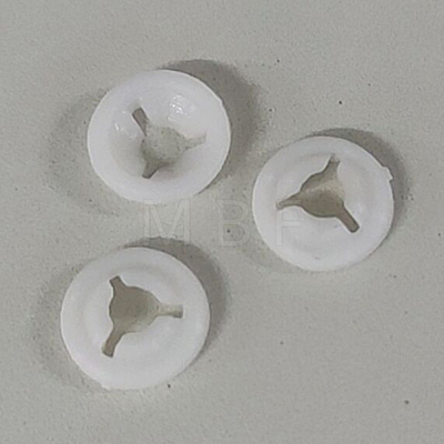 Triangle Velvet Craft Safety Screw Noses DOLL-PW0001-055-E03-1
