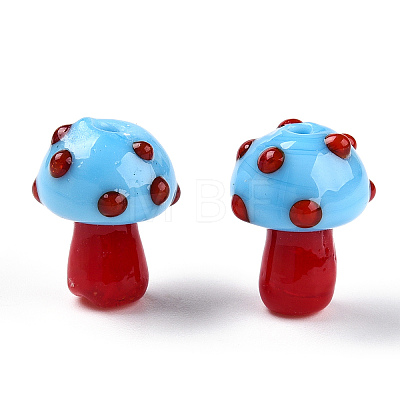 Handmade Lampwork Beads X1-LAMP-N024-09H-1