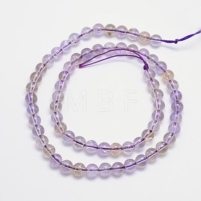Natural Ametrine Beads Strands G-M261-15-1