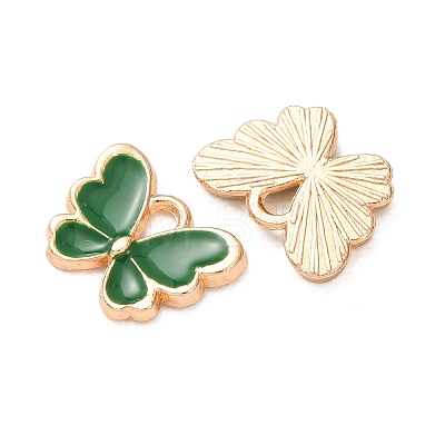 Alloy Enamel Pendants AL-CBA1DF6-01G-1