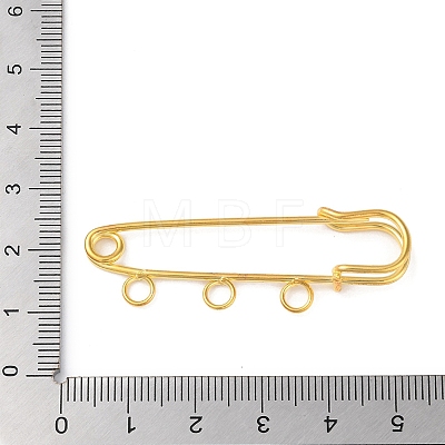 Iron Brooch Findings FIND-D036-03G-1