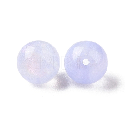 Opaque Acrylic Beads OACR-E014-19A-07-1