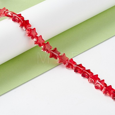 Transparent Glass Beads Strand GLAA-K057-01D-1