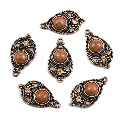 Bohemian Dyed Synthetic Turquoise Pendants LS-FIND-YWC0003-02AB-01-1