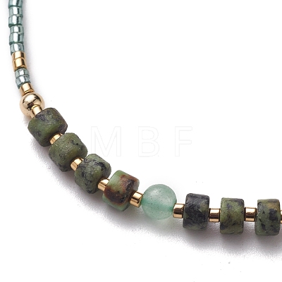 Adjustable Nylon Thread Braided Bead Bracelets BJEW-JB05504-1