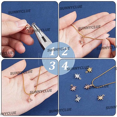 100Pcs 5 Colors Tibetan Style Alloy Pendants FIND-SC0023-23-1