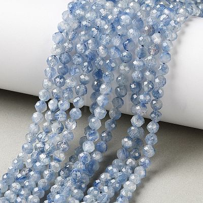 Natural Kyanite Beads Strands GG-CBA4941-A01-4mm-01-1