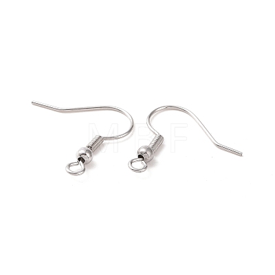 Tarnish Resistant 316 Surgical Stainless Steel Earring Hooks X-STAS-M288-06P-B-1