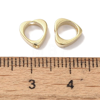 Brass Bead Frame KK-K383-19G-1