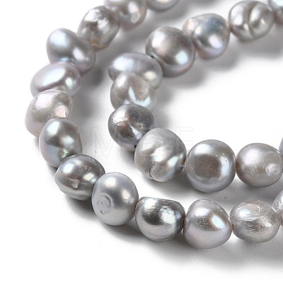 Natural Cultured Freshwater Pearl Beads Strands PEAR-E018-91-1
