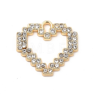 Alloy Crystal Rhinestone Pendaants ALRI-K048-04LG-1