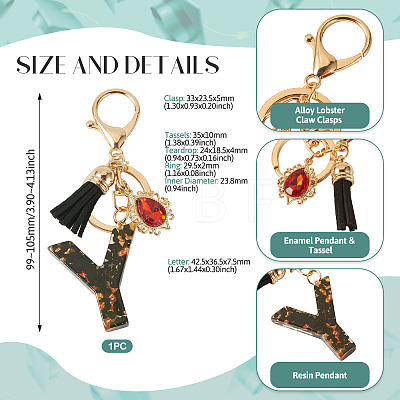 Resin Keychains KEYC-TAC0030-14Y-1