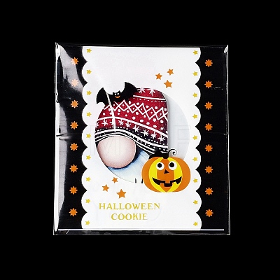 Halloween Theme Plastic Bakeware Bag OPP-Q004-01D-1