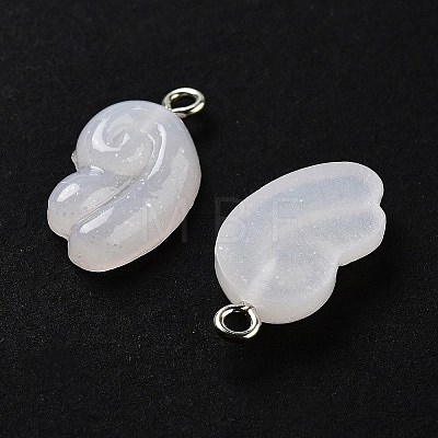 Opaque Resin Pendants FIND-M035-01D-1