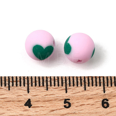 Handmade Polymer Clay Beads CLAY-I011-01B-07-1